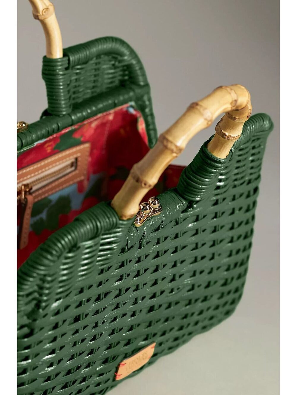 FRANCES VALENTINE BUZZY BASKET HANDBAG - Picture 3 of 7